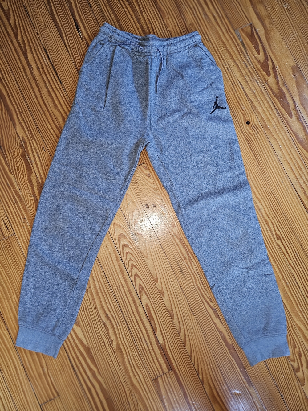 JORDAN Boys’ Fleece Jogger Sweatpants Gray Size XL 18–20 Jumpman